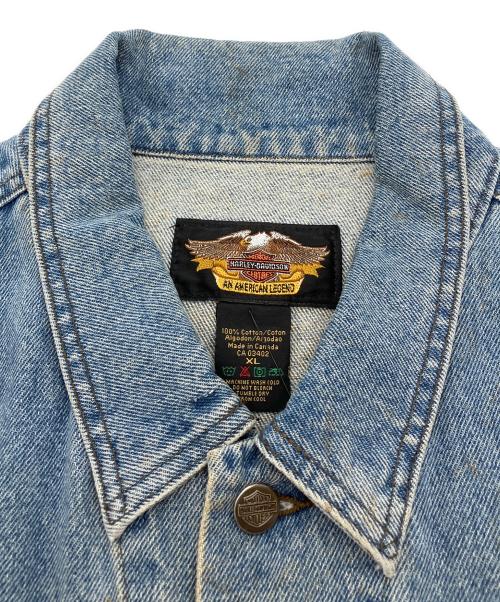 HARLEY-DAVIDSON（ハーレーダビッドソン）HARLEY-DAVIDSON (ハーレーダビッドソン) デニムベスト インディゴ サイズ:XLの古着・服飾アイテム