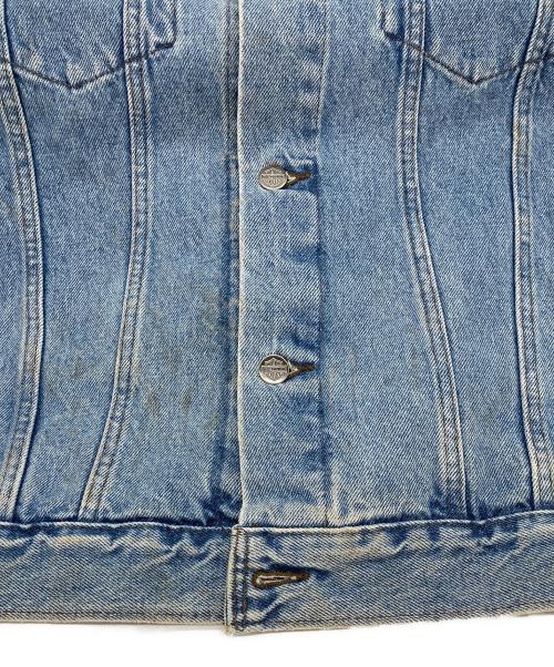 HARLEY-DAVIDSON（ハーレーダビッドソン）HARLEY-DAVIDSON (ハーレーダビッドソン) デニムベスト インディゴ サイズ:XLの古着・服飾アイテム