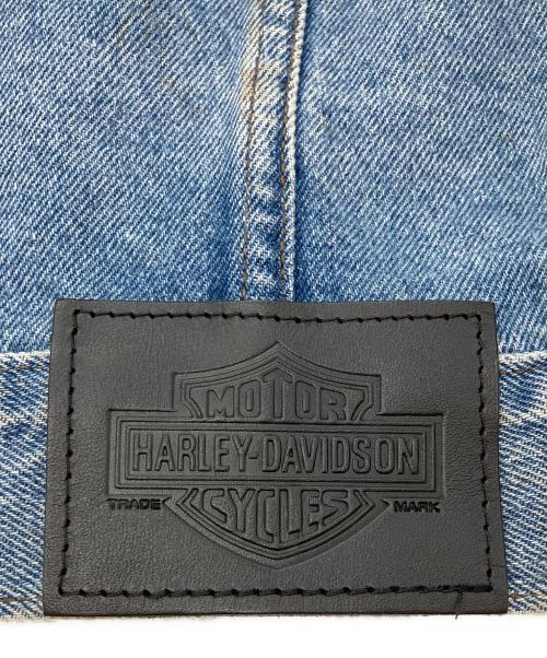 HARLEY-DAVIDSON（ハーレーダビッドソン）HARLEY-DAVIDSON (ハーレーダビッドソン) デニムベスト インディゴ サイズ:XLの古着・服飾アイテム