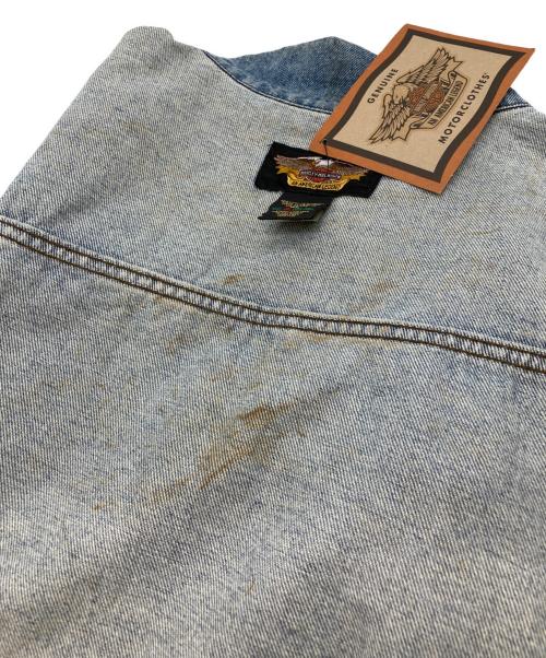 HARLEY-DAVIDSON（ハーレーダビッドソン）HARLEY-DAVIDSON (ハーレーダビッドソン) デニムベスト インディゴ サイズ:XLの古着・服飾アイテム