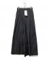 theory（セオリー）の古着「Soft Lawn Tucked Wide Pant」｜ブラック