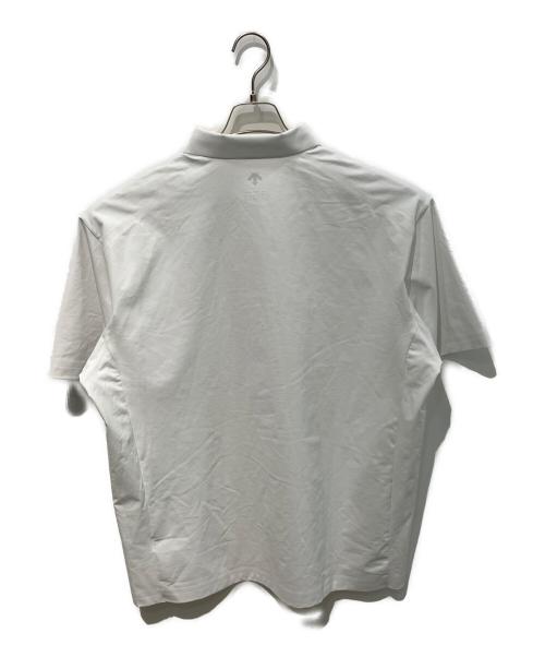 DESCENTE（デサント）DESCENTE (デサント) オリエリタフポロシャツ ホワイト サイズ:２XO 未使用品の古着・服飾アイテム