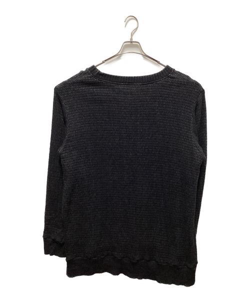 Porter Classic（ポータークラシック）Porter Classic (ポータークラシック) BEATNIK KENDO KNIT CREWNECK ブラック サイズ:XLの古着・服飾アイテム