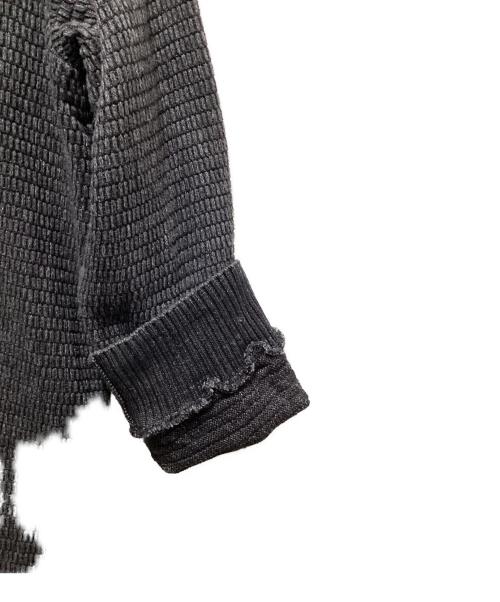 Porter Classic（ポータークラシック）Porter Classic (ポータークラシック) BEATNIK KENDO KNIT CREWNECK ブラック サイズ:XLの古着・服飾アイテム