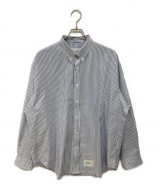 WTAPS（ダブルタップス）の古着「BD 02 / LS / Poly Broadcloth Textile Coolmax」｜ブルー