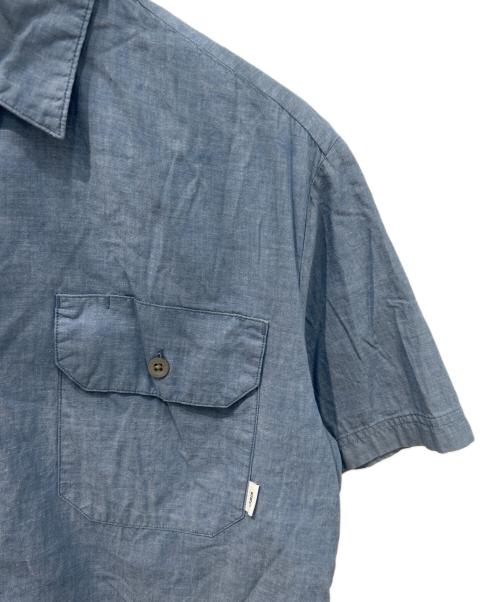 WTAPS（ダブルタップス）WTAPS (ダブルタップス) ダンガリーシャツ　DECK SS/SHIRT.COTTON.DANGAREE　201WVDT-SHM05 ブルー サイズ:01の古着・服飾アイテム