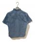 WTAPS (ダブルタップス) ダンガリーシャツ　DECK SS/SHIRT.COTTON.DANGAREE　201WVDT-SHM05 ブルー サイズ:01：10000円