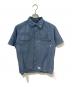 WTAPS（ダブルタップス）の古着「ダンガリーシャツ　DECK SS/SHIRT.COTTON.DANGAREE　201WVDT-SHM05」｜ブルー