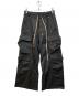 mnml（ミニマル）の古着「Rave Double Cargo Pants」｜ブラック