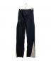 mnml (ミニマル) CONTRAST BOOTCUT SWEATPANTS ブラック サイズ:SIZE S：5000円