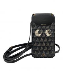 ANYA HINDMARCH（アニヤ・ハインドマーチ）の古着「携帯ポーチ」｜ブラック