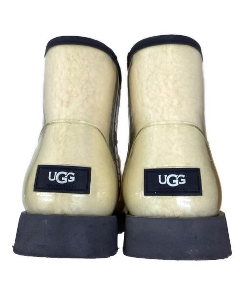 UGG（アグ）UGG (アグ) Classic Clear Mini レインブーツ ベージュ サイズ:SIZE 24cmの古着・服飾アイテム