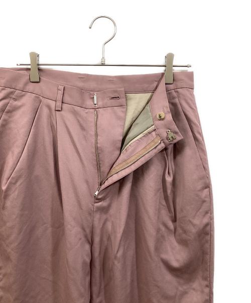 Dulcamara（ドゥルカマラ）Dulcamara (ドゥルカマラ) よそいきパンツ SMOKE PINK サイズ:SIZE 1の古着・服飾アイテム