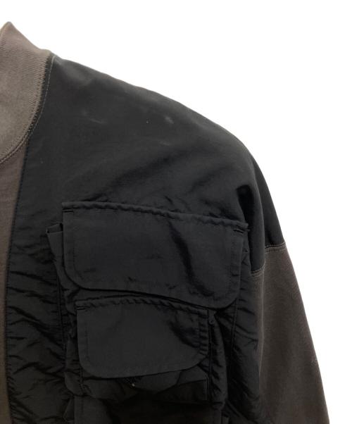 meanswhile（ミーンズワイル）meanswhile (ミーンズワイル) Luggage L/S Tee チャコールグレー サイズ:3の古着・服飾アイテム