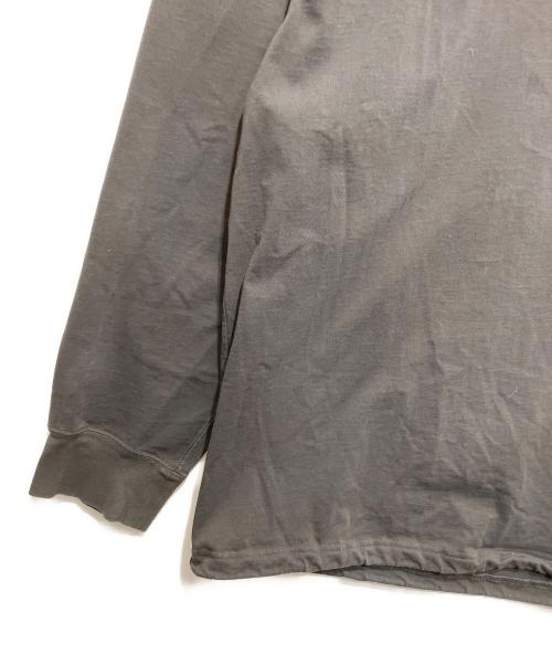 meanswhile（ミーンズワイル）meanswhile (ミーンズワイル) Luggage L/S Tee チャコールグレー サイズ:3の古着・服飾アイテム