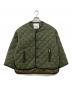 Gymphlex（ジムフレックス）の古着「QUILT DOWN COLLARLESS JACKET」｜オリーブ