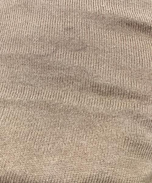 ATON（エイトン）ATON (エイトン) Vネック オーバーサイズカーディガン ブラウン サイズ:04の古着・服飾アイテム