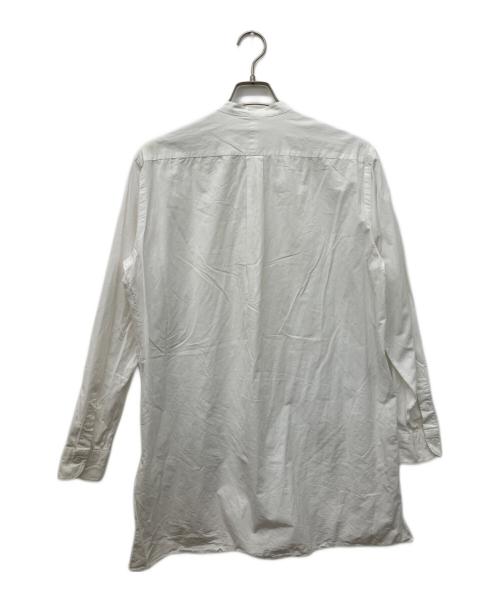 COMOLI（コモリ）COMOLI (コモリ) バンドカラーシャツ ホワイト サイズ:2の古着・服飾アイテム