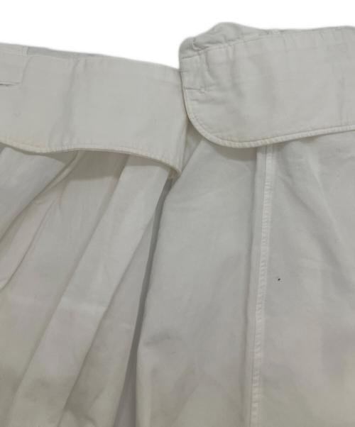 COMOLI（コモリ）COMOLI (コモリ) バンドカラーシャツ ホワイト サイズ:2の古着・服飾アイテム