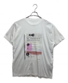 MM6 Maison Margiela（エムエムシックスメゾンマルジェラ）の古着「プリントTシャツ」｜ホワイト