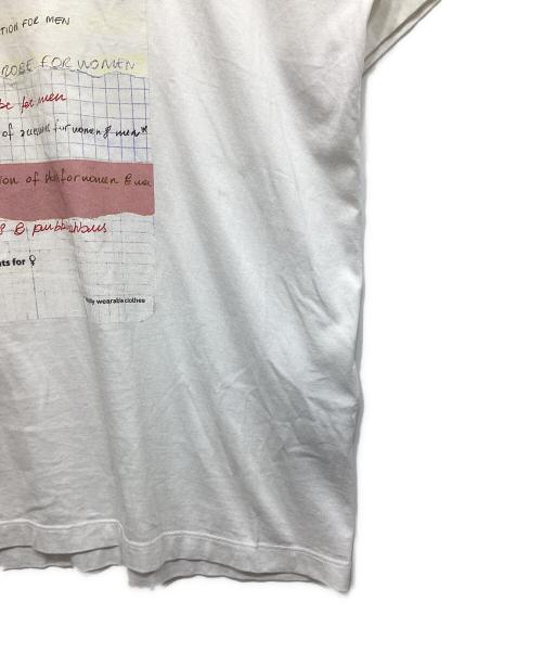 MM6 Maison Margiela（エムエムシックスメゾンマルジェラ）MM6 Maison Margiela (エムエムシックスメゾンマルジェラ) プリントTシャツ ホワイト サイズ:Sの古着・服飾アイテム