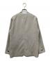 MIESROHE (ミースロエ) Linen like collarless jacket ベージュ サイズ:1：4000円
