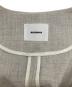 中古・古着 MIESROHE (ミースロエ) Linen like collarless jacket ベージュ サイズ:1：5000円