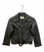 beautiful peopleビューティフルピープル）の古着「レザーライダースジャケット」｜ブラック