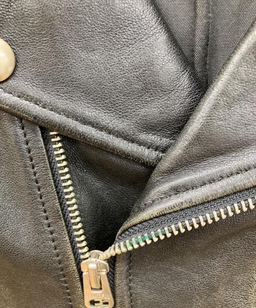 beautiful people（ビューティフルピープル）beautiful people (ビューティフルピープル) レザーライダースジャケット ブラック サイズ:150の古着・服飾アイテム