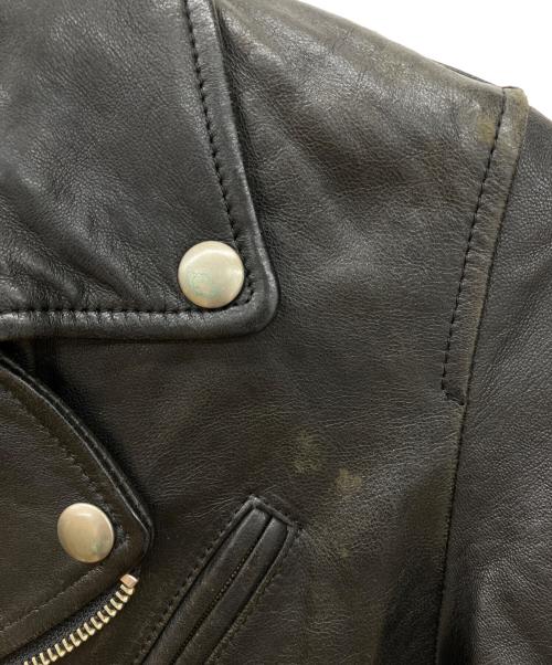 beautiful people（ビューティフルピープル）beautiful people (ビューティフルピープル) レザーライダースジャケット ブラック サイズ:150の古着・服飾アイテム