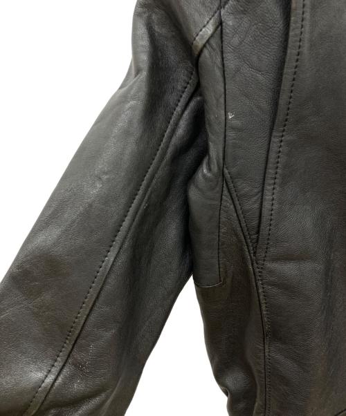 beautiful people（ビューティフルピープル）beautiful people (ビューティフルピープル) レザーライダースジャケット ブラック サイズ:150の古着・服飾アイテム