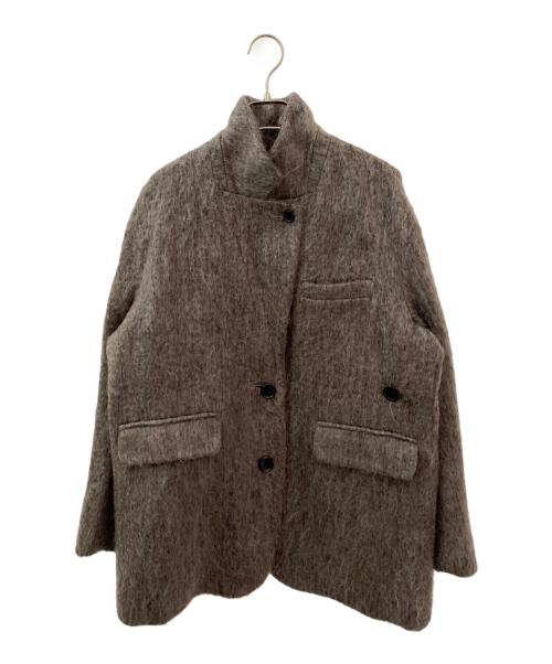 CLANE（クラネ）CLANE (クラネ) MIX SHAGGY OVER TAILORED JACKET ブラウン サイズ:1の古着・服飾アイテム