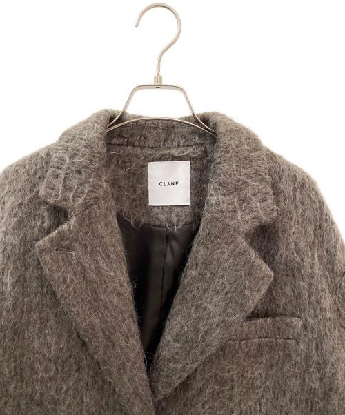 CLANE（クラネ）CLANE (クラネ) MIX SHAGGY OVER TAILORED JACKET ブラウン サイズ:1の古着・服飾アイテム