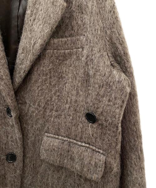 CLANE（クラネ）CLANE (クラネ) MIX SHAGGY OVER TAILORED JACKET ブラウン サイズ:1の古着・服飾アイテム