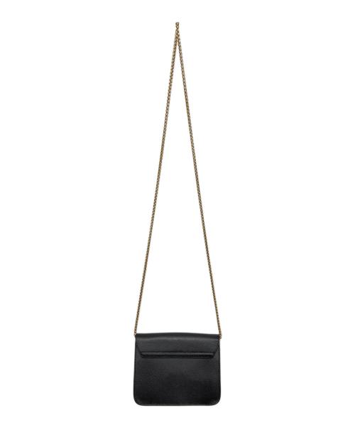 FURLA（フルラ）FURLA (フルラ) チェーンショルダーバッグ ブラックの古着・服飾アイテム
