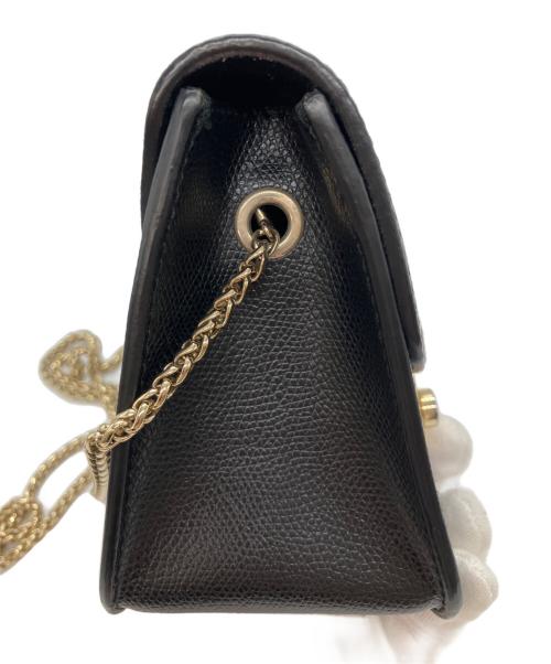 FURLA（フルラ）FURLA (フルラ) チェーンショルダーバッグ ブラックの古着・服飾アイテム