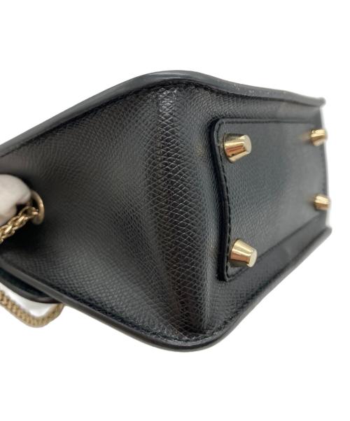 FURLA（フルラ）FURLA (フルラ) チェーンショルダーバッグ ブラックの古着・服飾アイテム