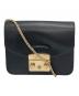 FURLA（フルラ）の古着「チェーンショルダーバッグ」｜ブラック