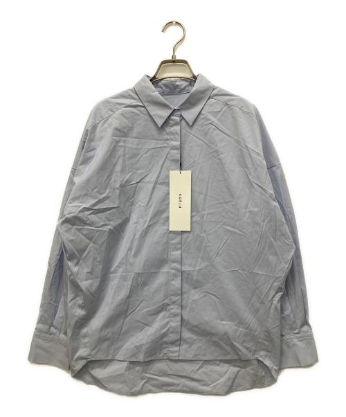 SOEJU（ソージュ）SOEJU (ソージュ) コクーンシャツ ブルー サイズ:Mの古着・服飾アイテム