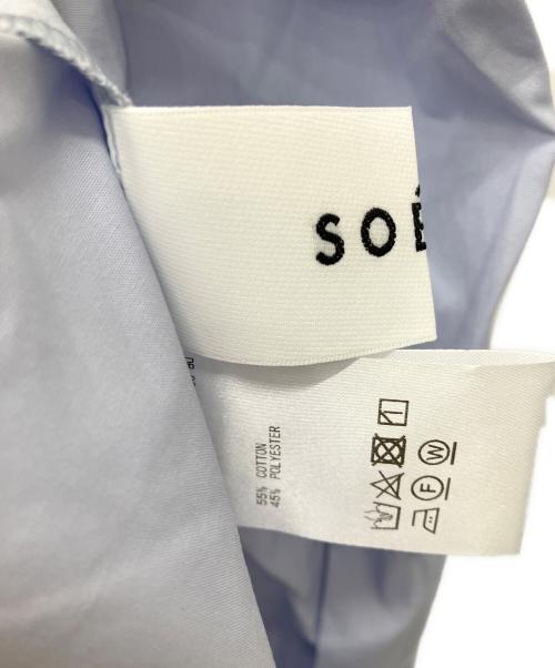 SOEJU（ソージュ）SOEJU (ソージュ) コクーンシャツ ブルー サイズ:Mの古着・服飾アイテム