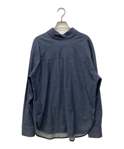 BARENA（バレナ）BARENA (バレナ) デニムボウタイブラウス インディゴ サイズ:40の古着・服飾アイテム