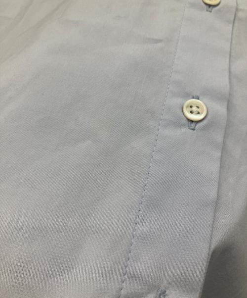 SOEJU（ソージュ）SOEJU (ソージュ) バンドカラーロングシャツ ブルー サイズ:Mの古着・服飾アイテム