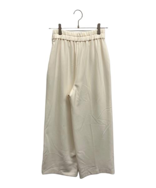 SOEJU（ソージュ）SOEJU (ソージュ) タックワイドパンツ ホワイト サイズ:Sの古着・服飾アイテム