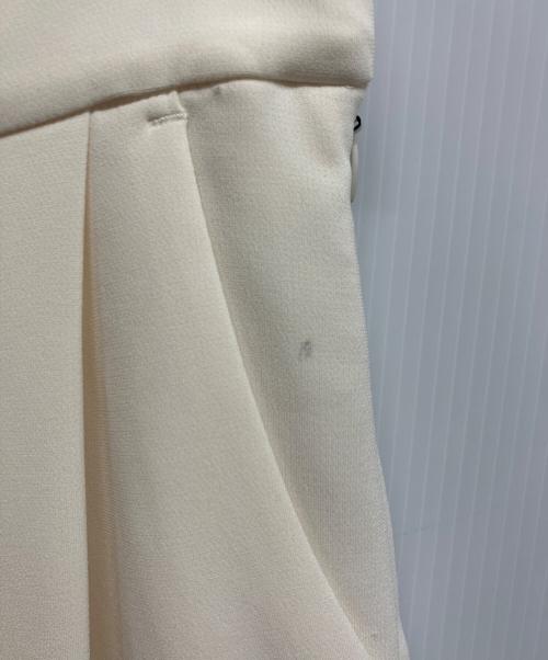 SOEJU（ソージュ）SOEJU (ソージュ) タックワイドパンツ ホワイト サイズ:Sの古着・服飾アイテム