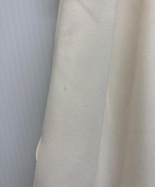 SOEJU（ソージュ）SOEJU (ソージュ) タックワイドパンツ ホワイト サイズ:Sの古着・服飾アイテム