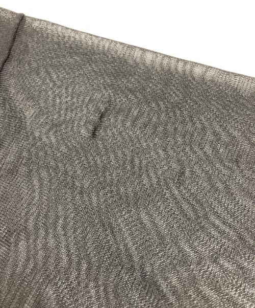 LOEFF（ロエフ）LOEFF (ロエフ) シアー ジップ カーディガン ブラック サイズ:	SIZE Freeの古着・服飾アイテム
