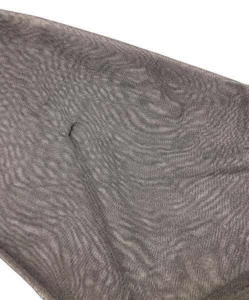 LOEFF（ロエフ）LOEFF (ロエフ) シアー ジップ カーディガン ブラック サイズ:	SIZE Freeの古着・服飾アイテム