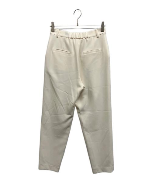 SOEJU（ソージュ）SOEJU (ソージュ) タックパンツ ホワイト サイズ:Mの古着・服飾アイテム