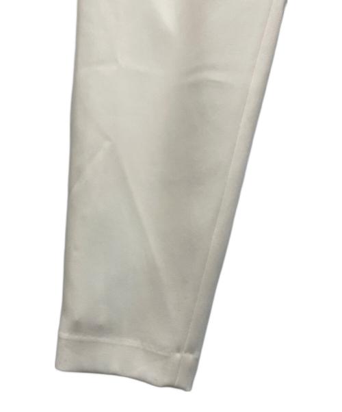 SOEJU（ソージュ）SOEJU (ソージュ) タックパンツ ホワイト サイズ:Mの古着・服飾アイテム