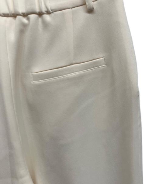 SOEJU（ソージュ）SOEJU (ソージュ) タックパンツ ホワイト サイズ:Mの古着・服飾アイテム